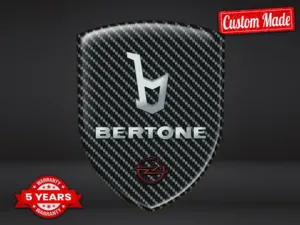 Bertone Selbstklebende Sticker Limitiert Hochwertig Robust